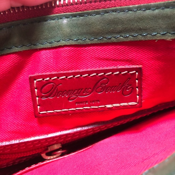 Dooney & Bourke Florentine Jacquard Crossbody Red - Picture 6 of 9